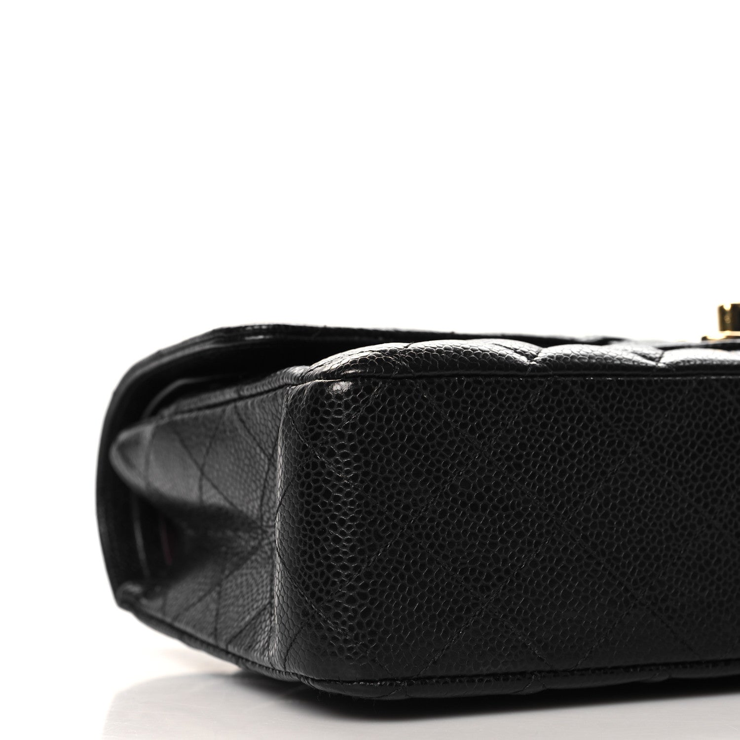 Chanel Caviar Quilted Medium Double Flap Black 9 of 11