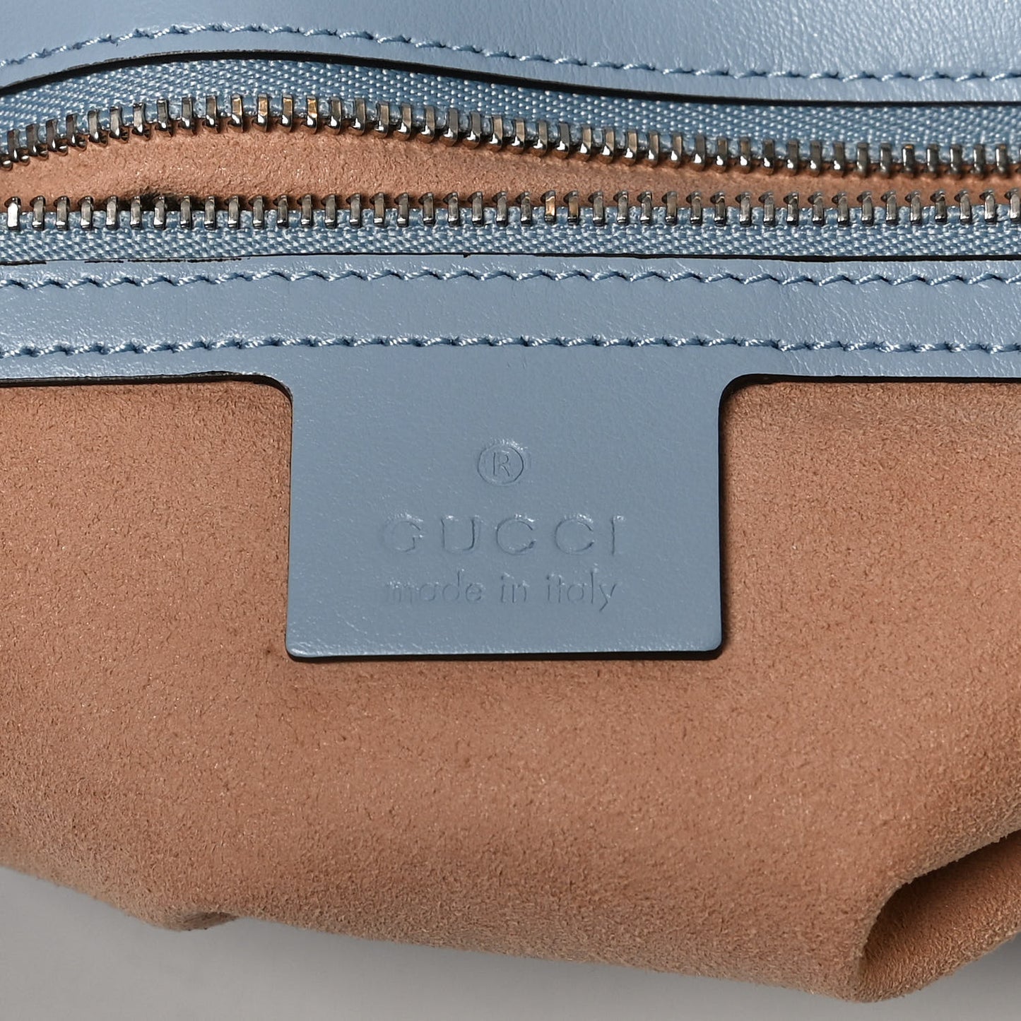 Calfskin Matelasse Small GG Marmont Shoulder Bag Porcelain Light Blue