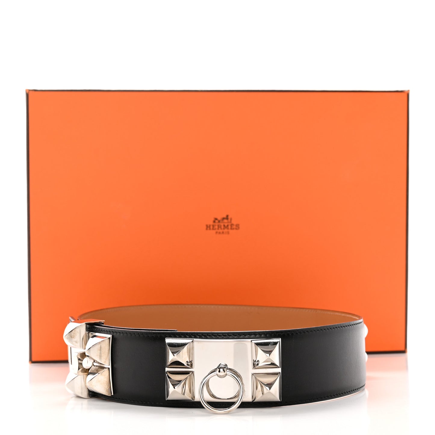 Box Collier De Chien CDC Belt 70 28 Black