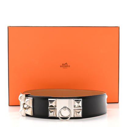 Hermes Box Collier De Chien CDC Belt 70 28 Black 13 of 13