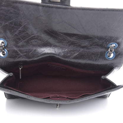 Chanel Crumpled Grained Calfskin Jumbo CC Crave Flap Black 5 of 15