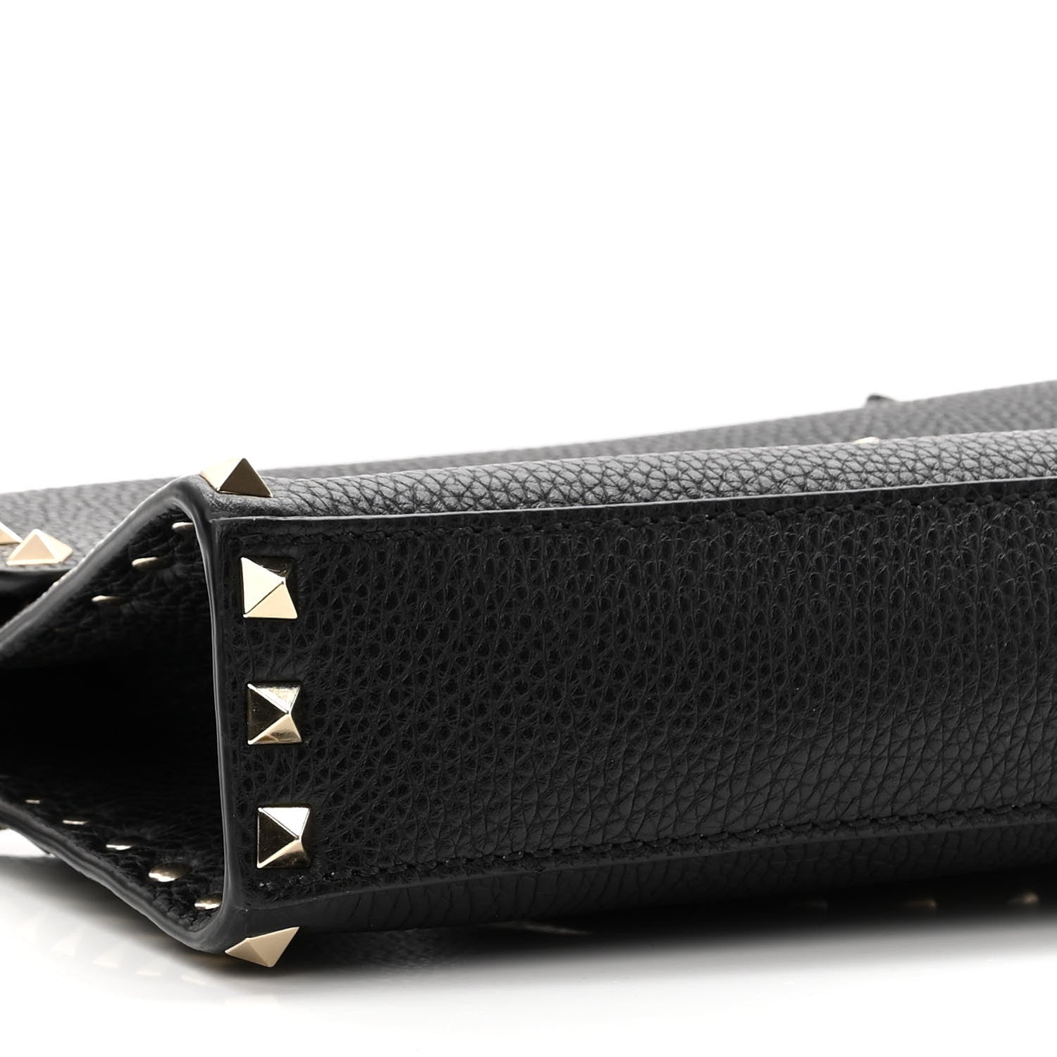 Valentino Garavani Vitello Medium Rockstud Flip Lock Crossbody Bag Black 8 of 9