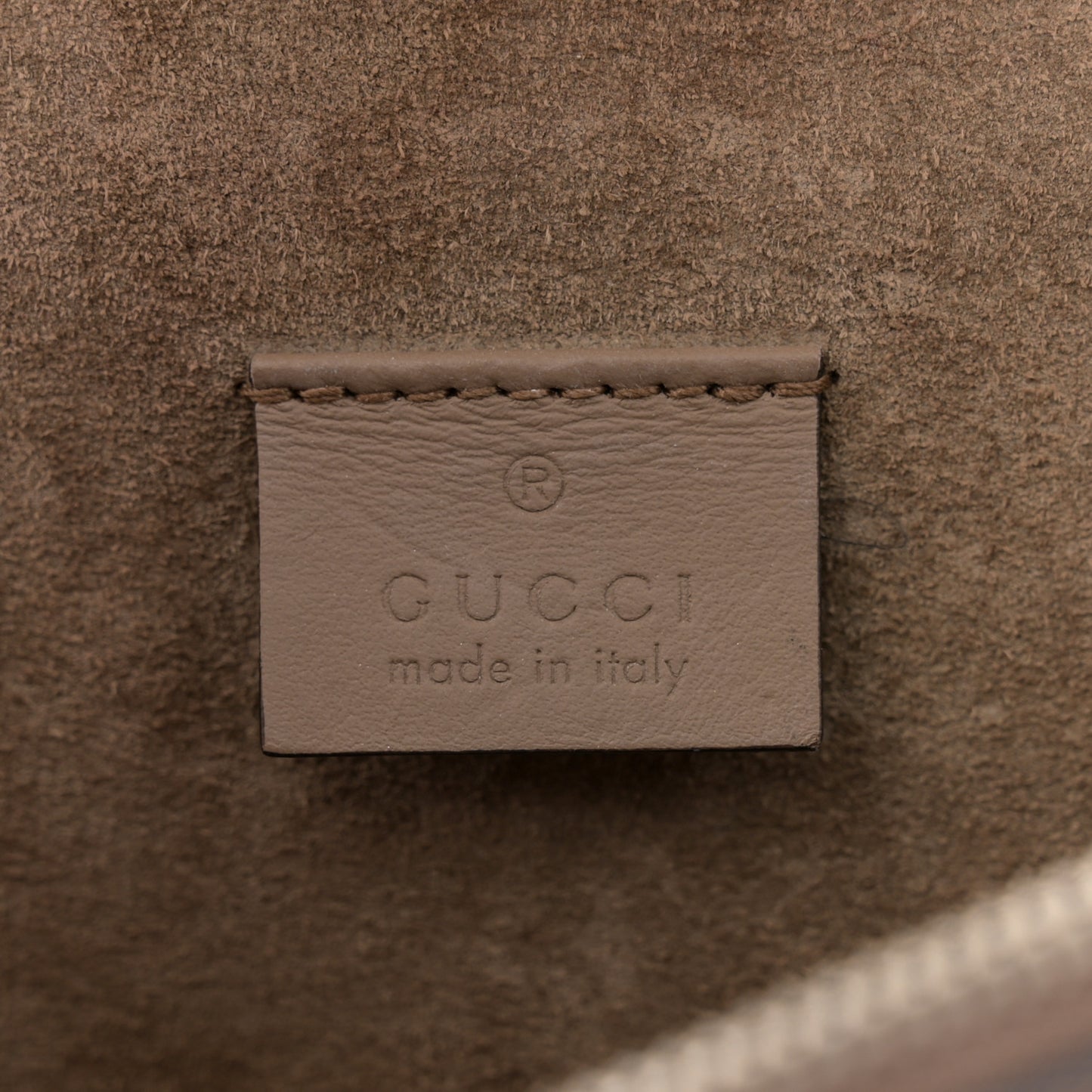 GG Supreme Monogram Small Dionysus Shoulder Bag Taupe