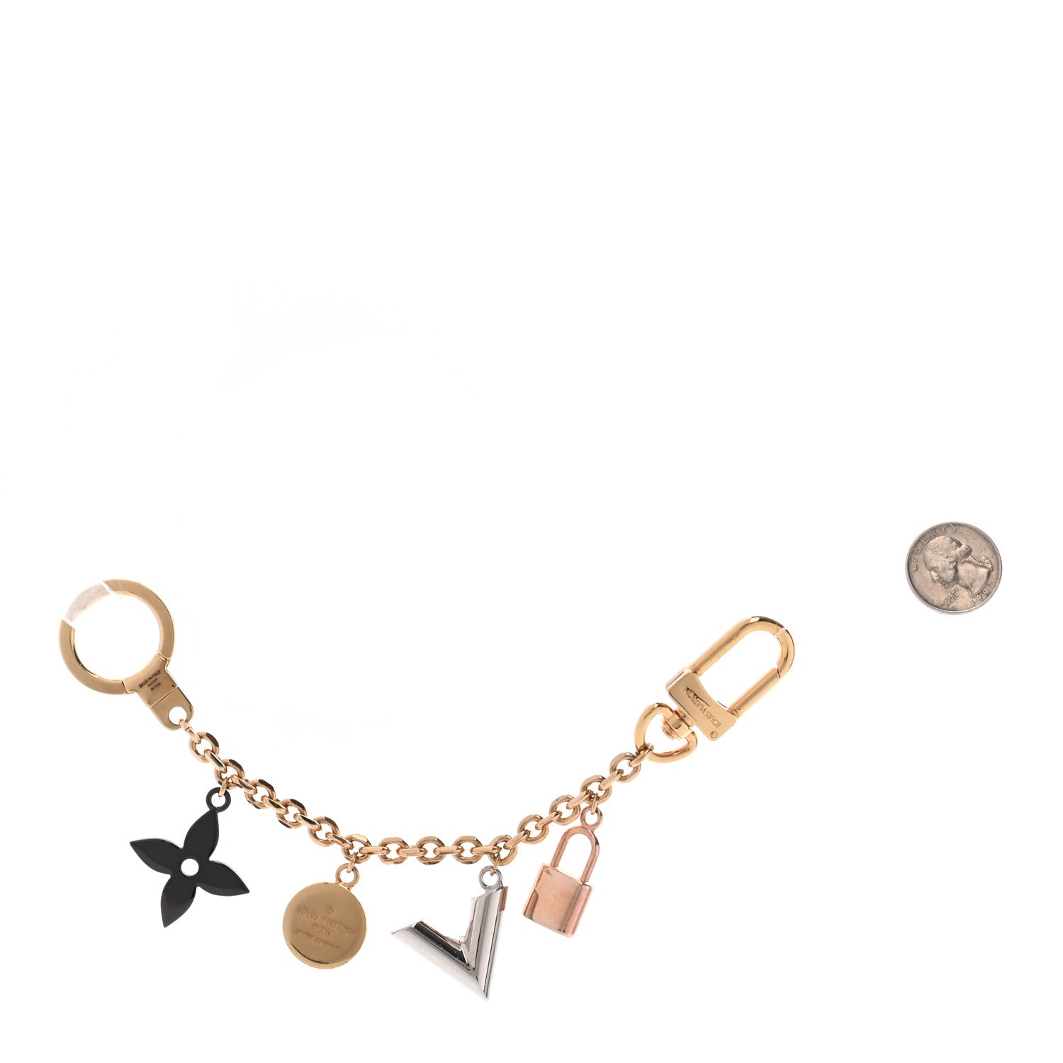 Louis Vuitton Metal Kaleido V Bag Chain Charm 2 of 8