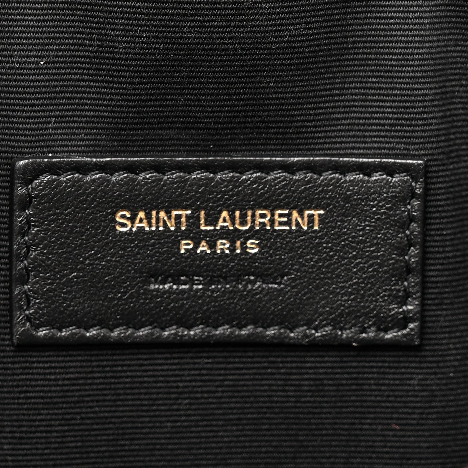 Saint Laurent Patent Calfskin Monogram Uptown Clutch Dark Red Wine 6 of 10