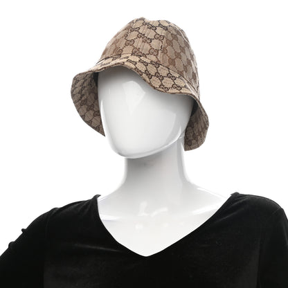 Gucci Monogram Bucket Hat S Brown 2 of 8
