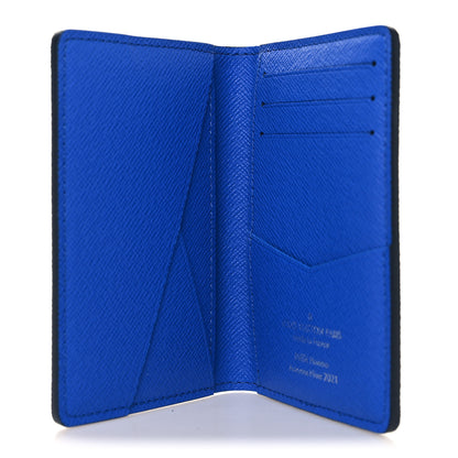 Louis Vuitton Vintage Monogram Everyday LV Pocket Organizer Blue 5 of 7