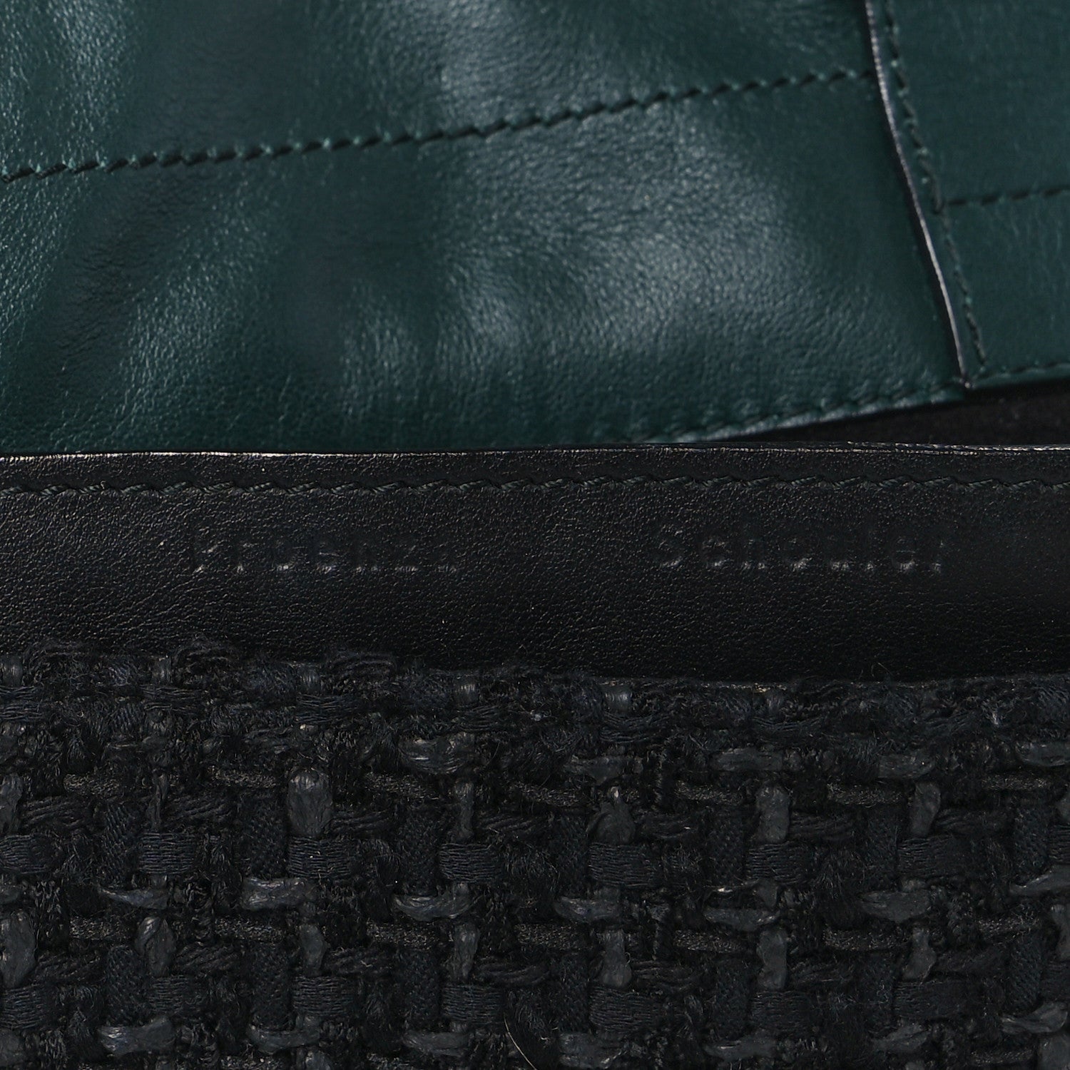 Proenza Schouler Tweed Calfskin Small PS Courier Backpack Black 6 of 8