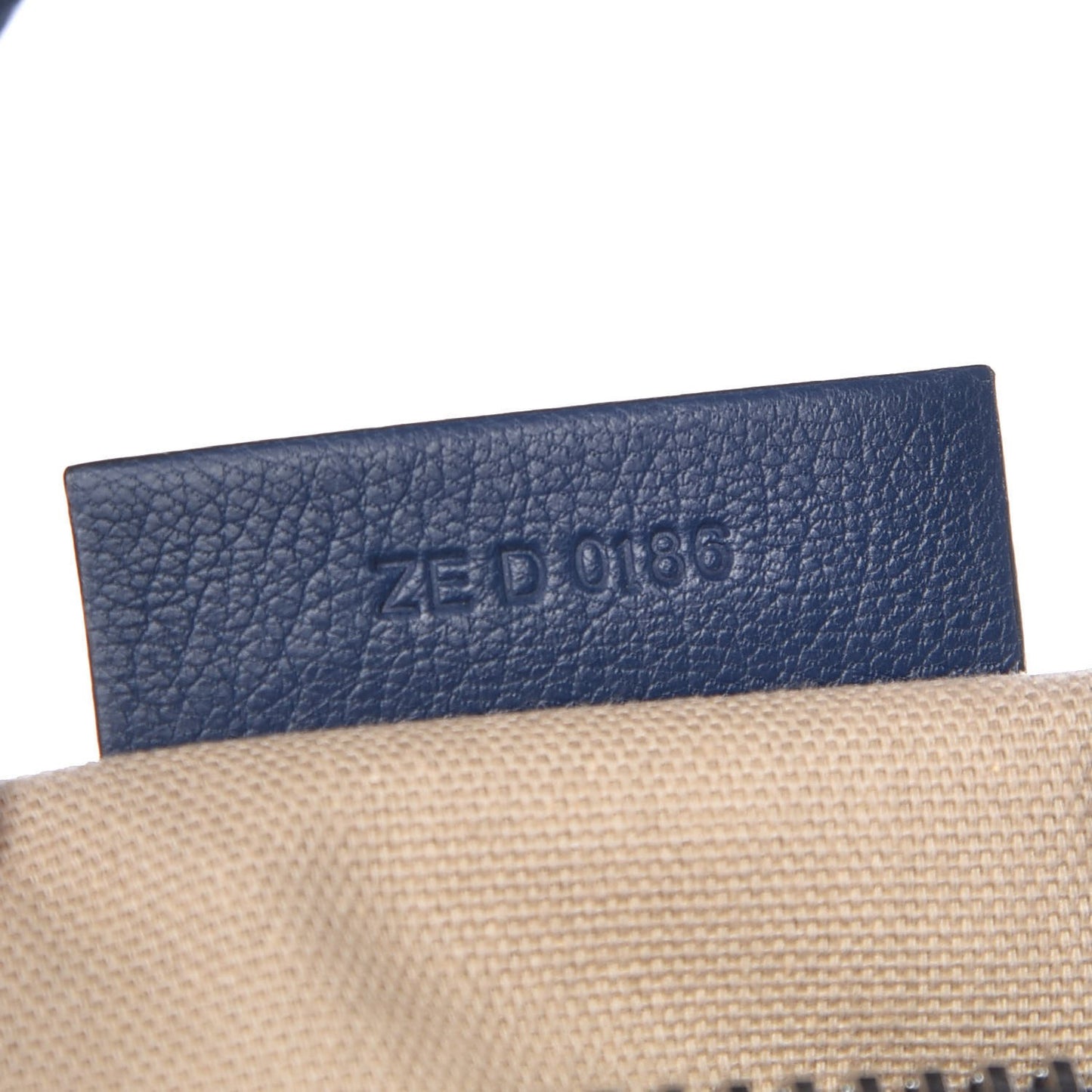 Sugar Goatskin Small Antigona Navy