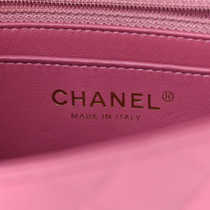 Chanel Lambskin Quilted Valentine Charms Mini Rectangular Flap Pink 6 of 12