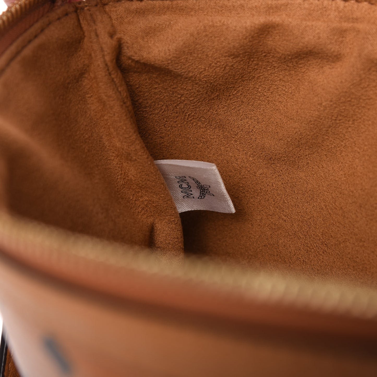 Visetos Liz Shopper Tote Pouch Cognac