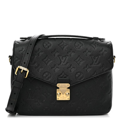 Louis Vuitton Empreinte Pochette Metis Black 1 of 15