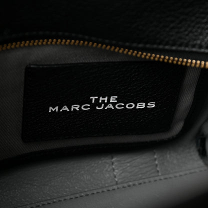 Marc Jacobs Grained Calfskin Small The Tote Bag Black 6 of 12