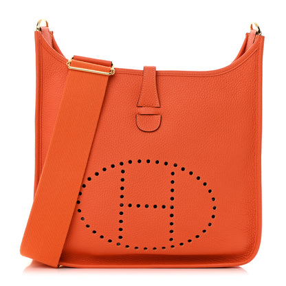 Hermes Togo Evelyne III PM Feu 1 of 11