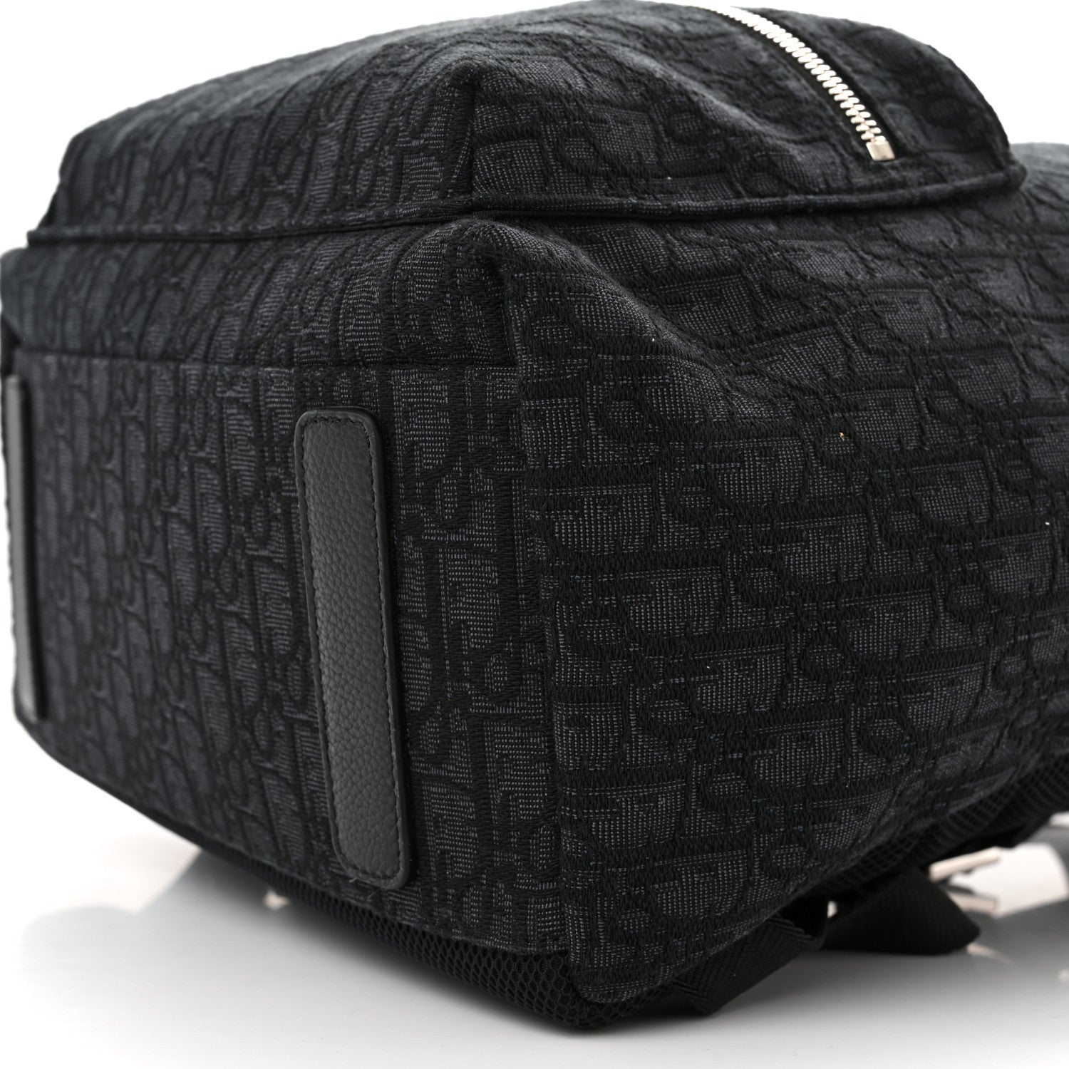 Christian Dior Oblique Calfskin Rider Backpack Black 9 of 9