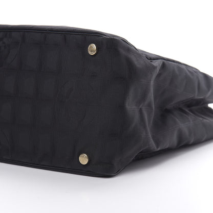 Chanel Nylon Large Travel Tote Black 10 of 10