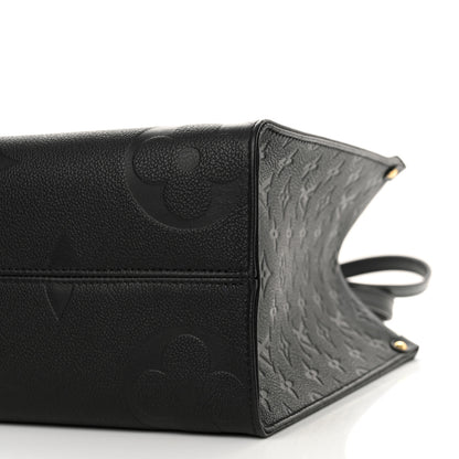 Louis Vuitton Empreinte Monogram Giant Onthego MM Black 10 of 11