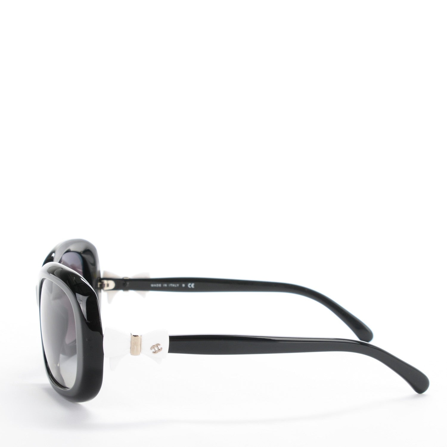 Chanel CC Bow Sunglasses 5170 Black 2 of 7