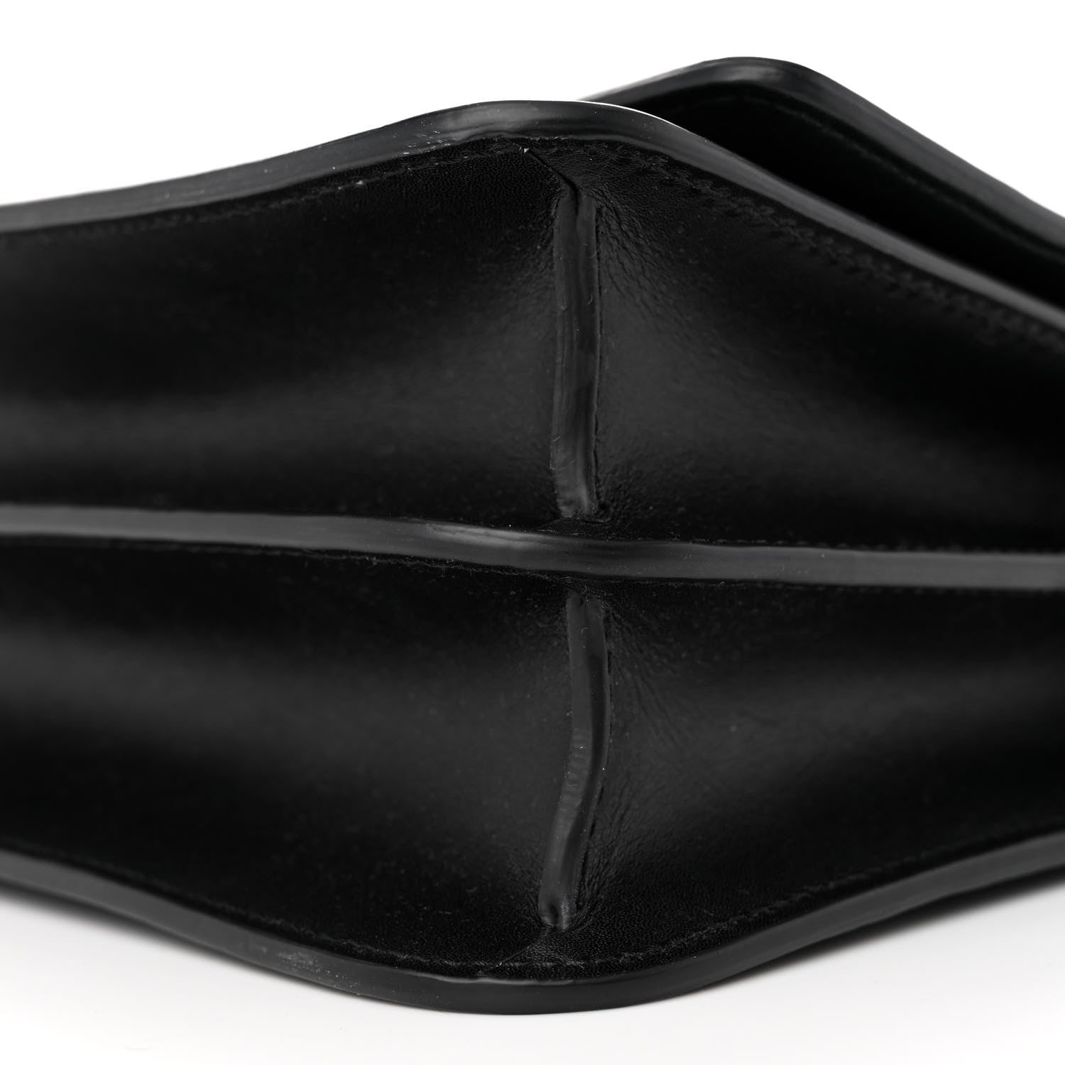 Burberry Calfskin Medium TB Bag Black 9 of 10