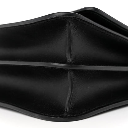Burberry Calfskin Medium TB Bag Black 9 of 10