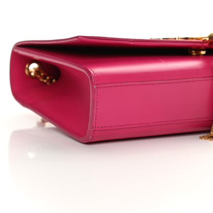 Saint Laurent Smooth Calfskin Medium Classic Monogram Kate Tassel Satchel Fuchsia 8 of 16
