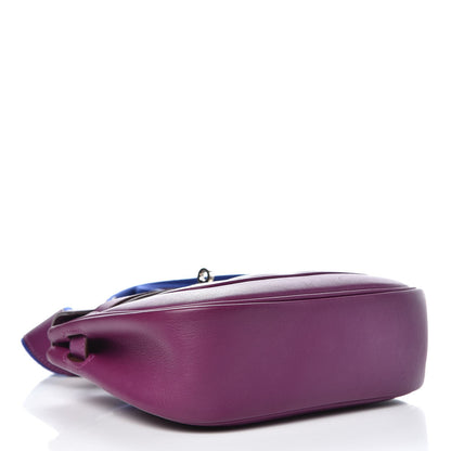 Hermes Veau Swift Mini Sac Berline Anemone Bleu Electrique 5 of 8