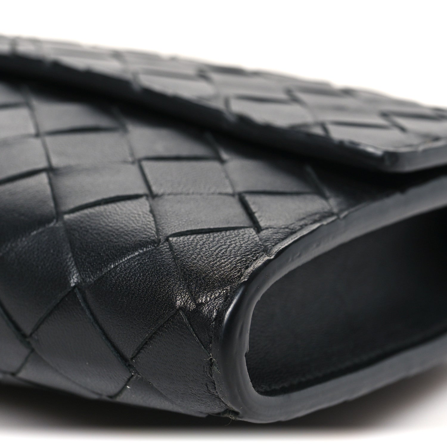 Bottega Veneta Nappa Intrecciato Long Andiamo Top Handle Clutch