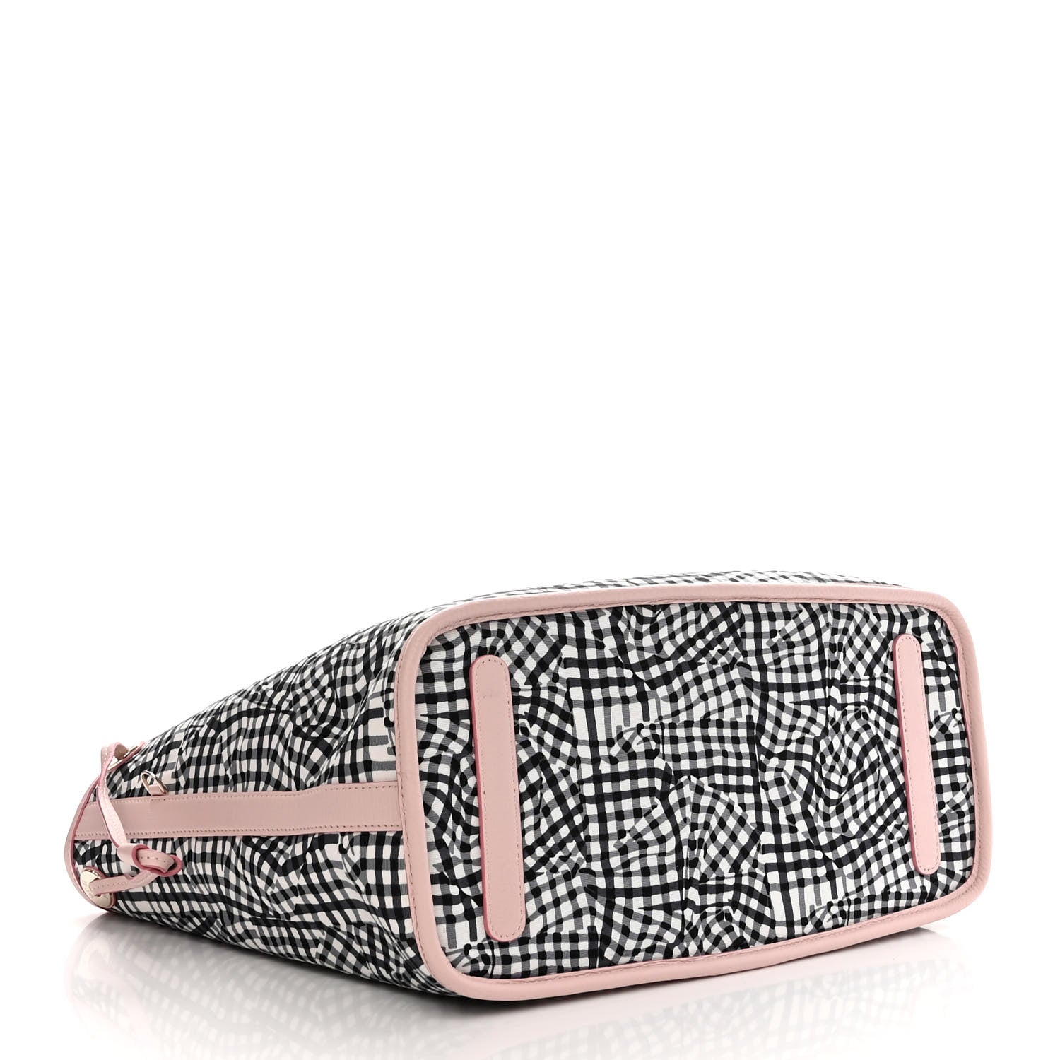 MCM Visetos Medium Liz Reversible Shopper Tote Soft Pink 7 of 15