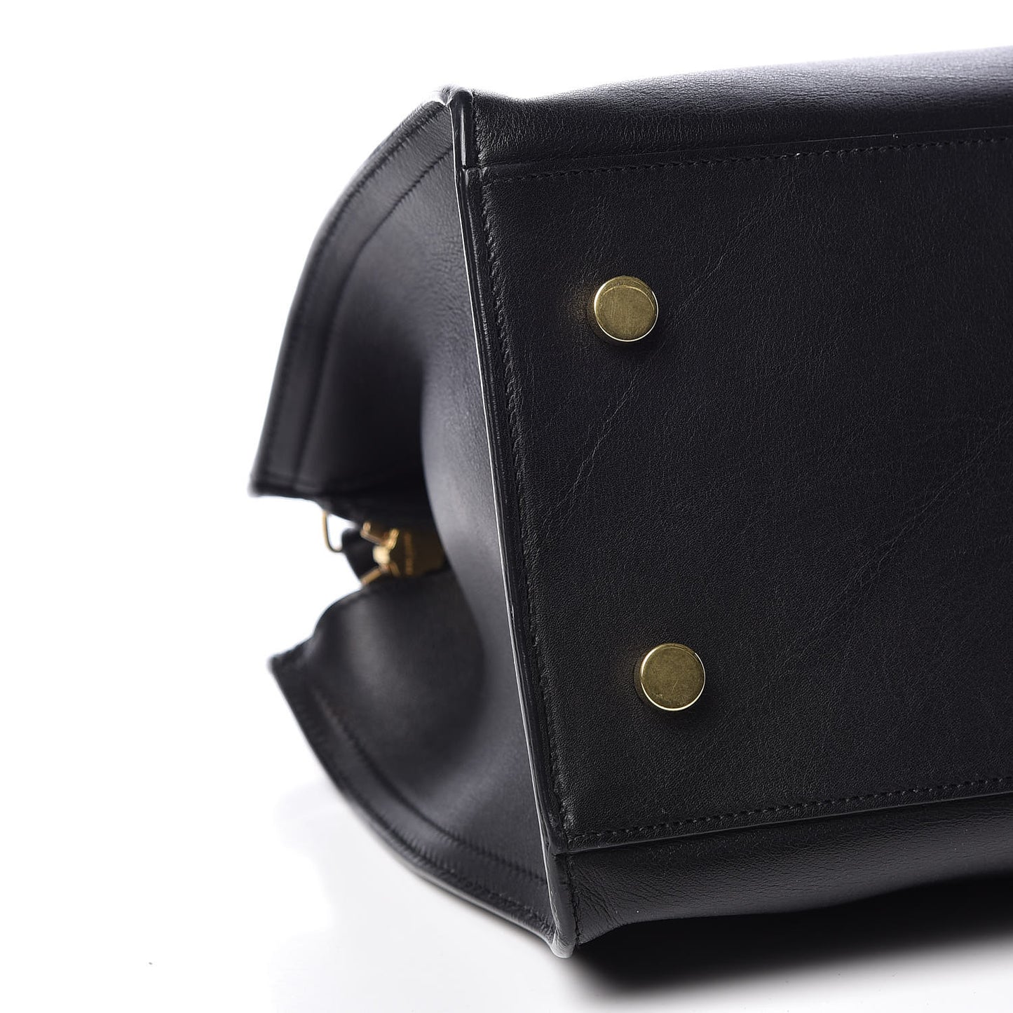 Smooth Calfskin Small Monogram Cabas Black