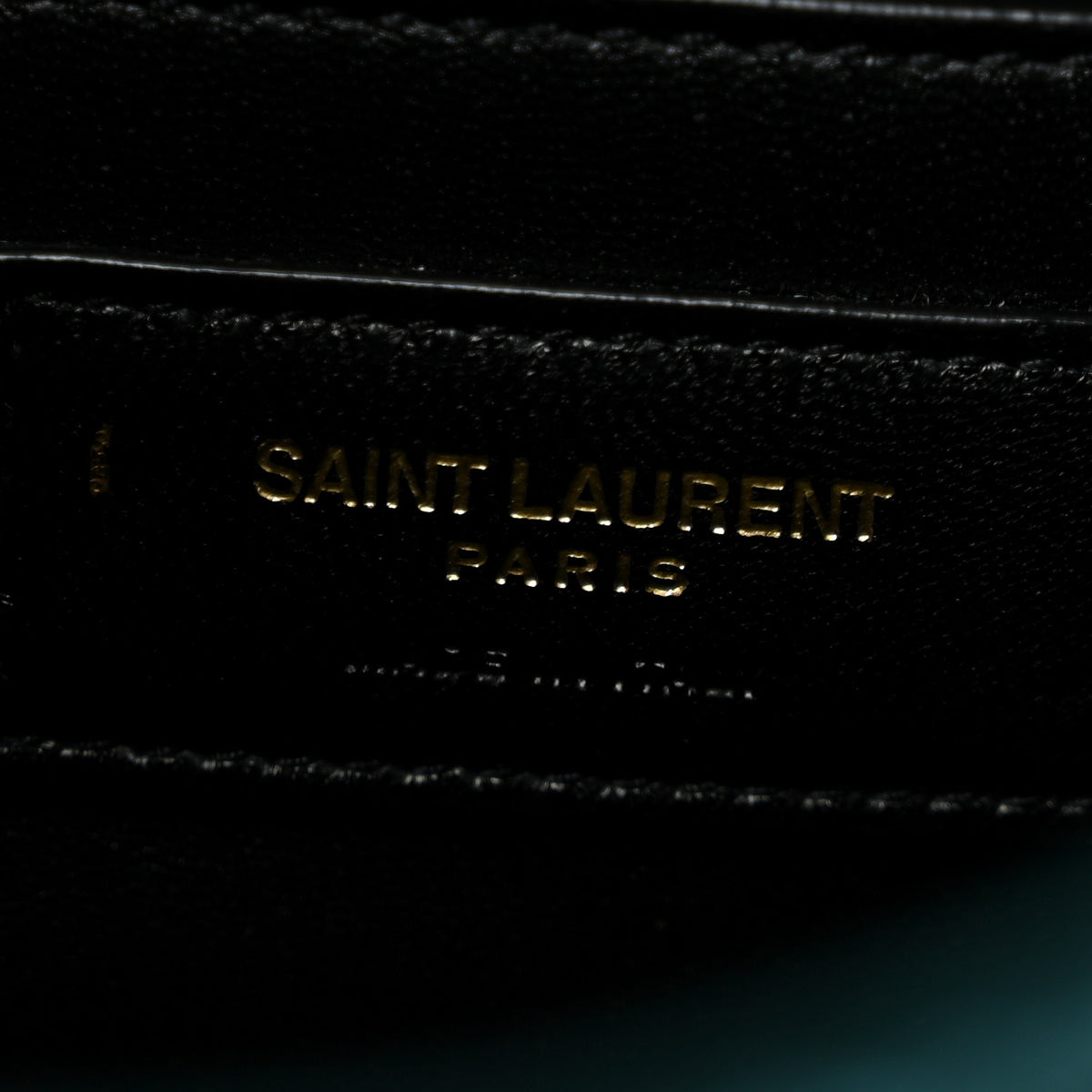 Saint Laurent Velvet Monogram Matelasse Baby Niki Chain Satchel Dark Green 6 of 12