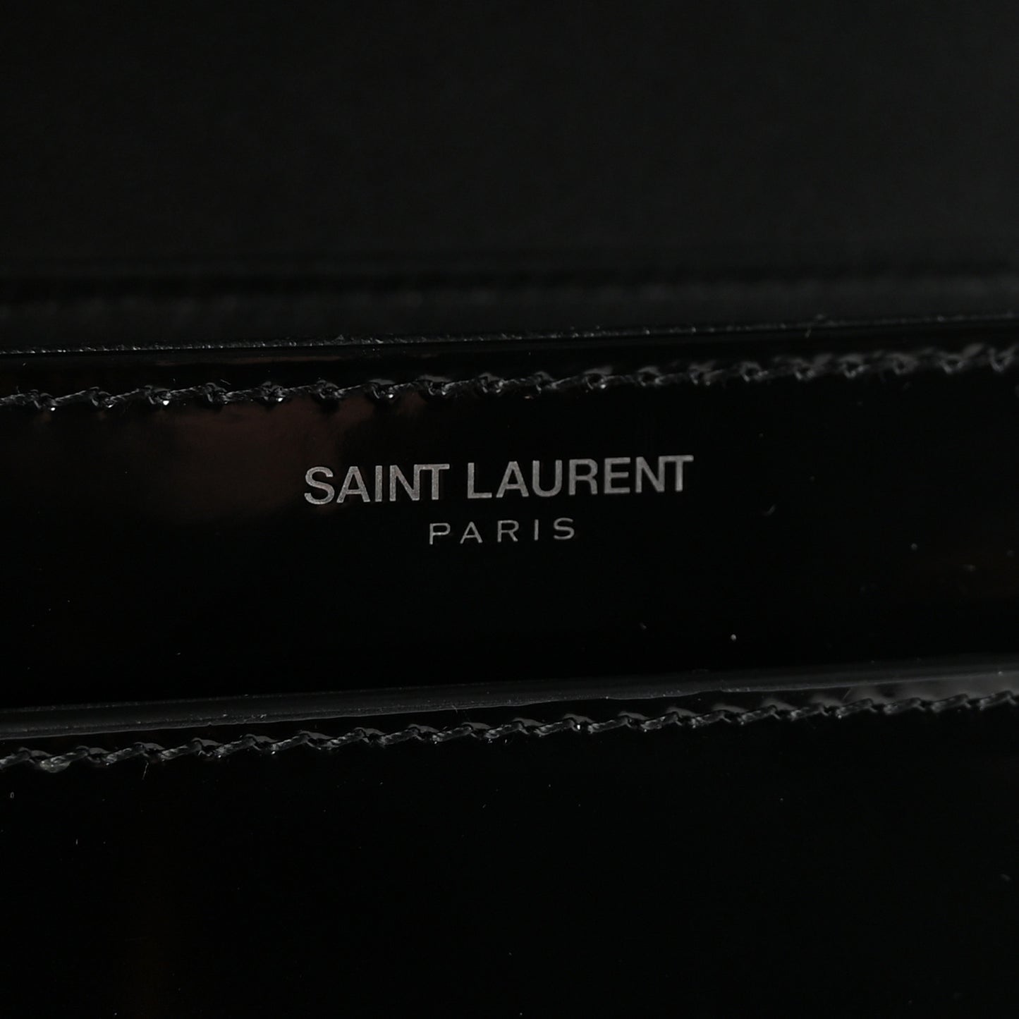 Glazed Calfskin Monogram Medium Solferino Satchel Black
