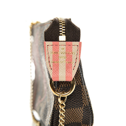 Louis Vuitton Damier Ebene 2014 Christmas Animation Mini Pochette Accessories 6 of 7