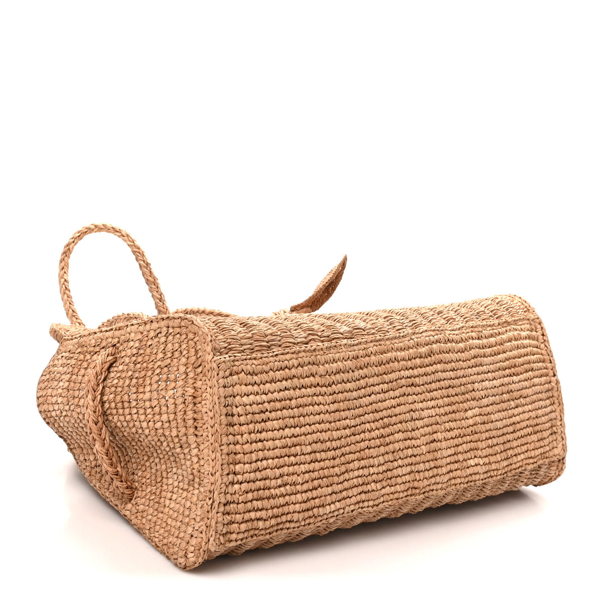 Raffia Le Turismo Bowling Bag Beige