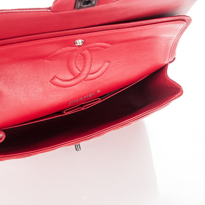 Chanel Lambskin Quilted Medium Double Flap Red 5 of 7