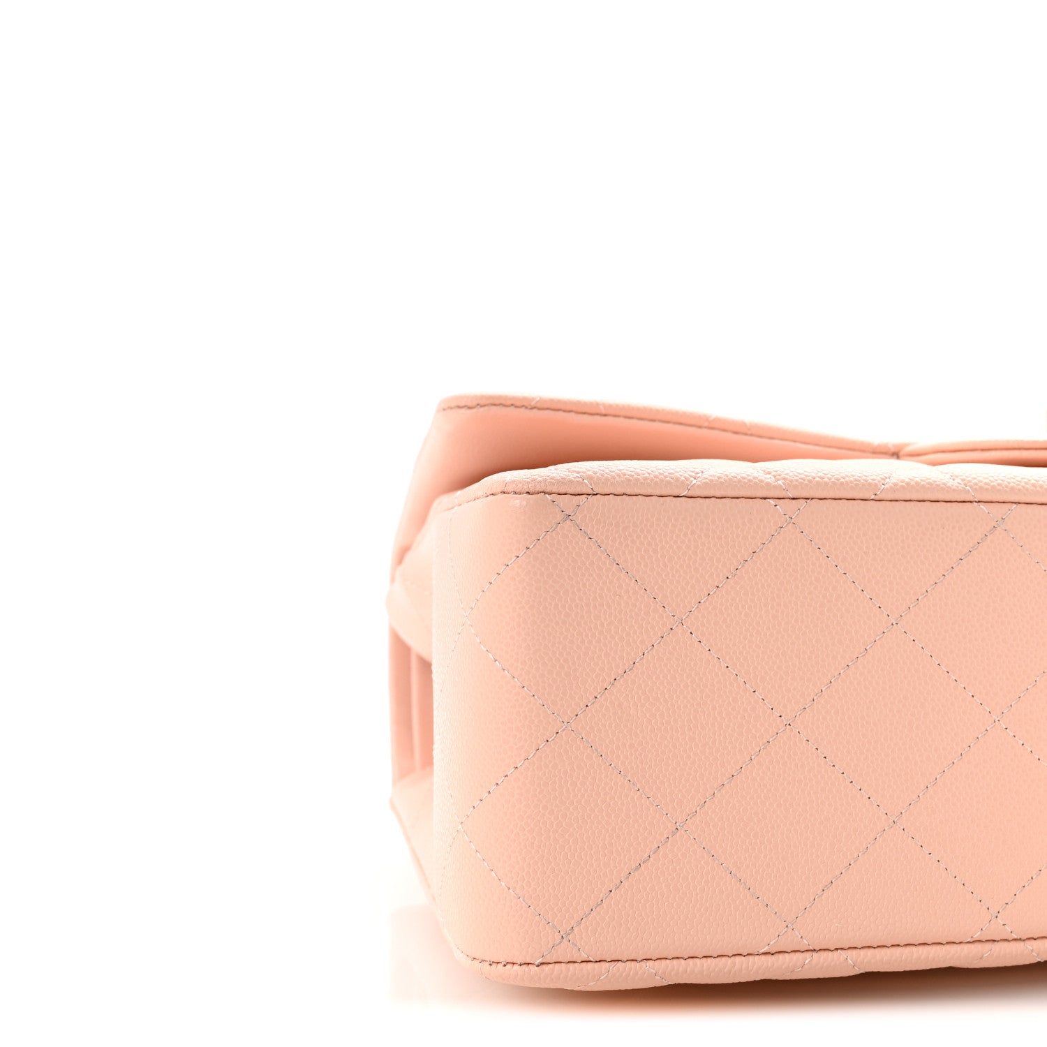 Chanel Caviar Quilted Jumbo Double Flap Light Pink 9 of 10