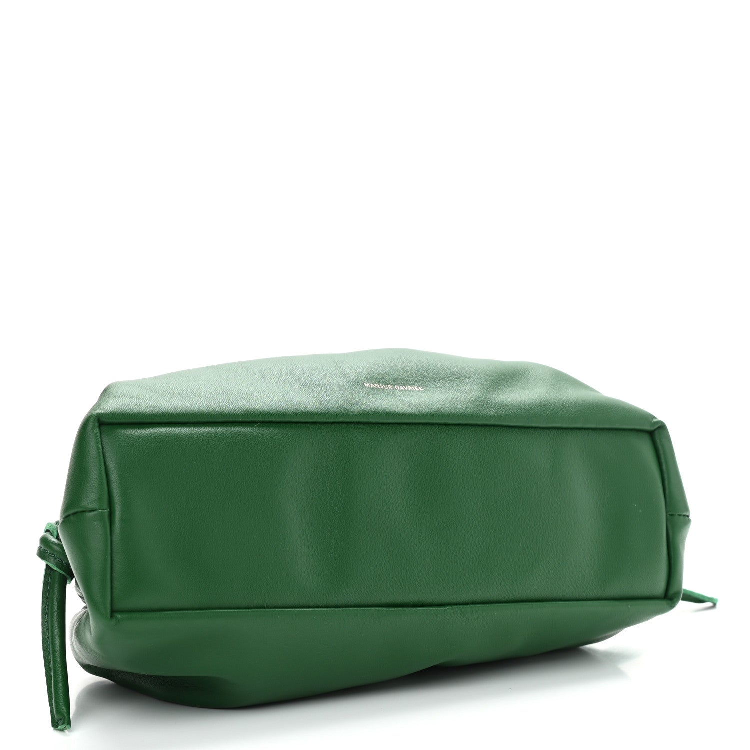 Mansur Gavriel Lambskin Mini Cloud Clutch Green 4 of 10