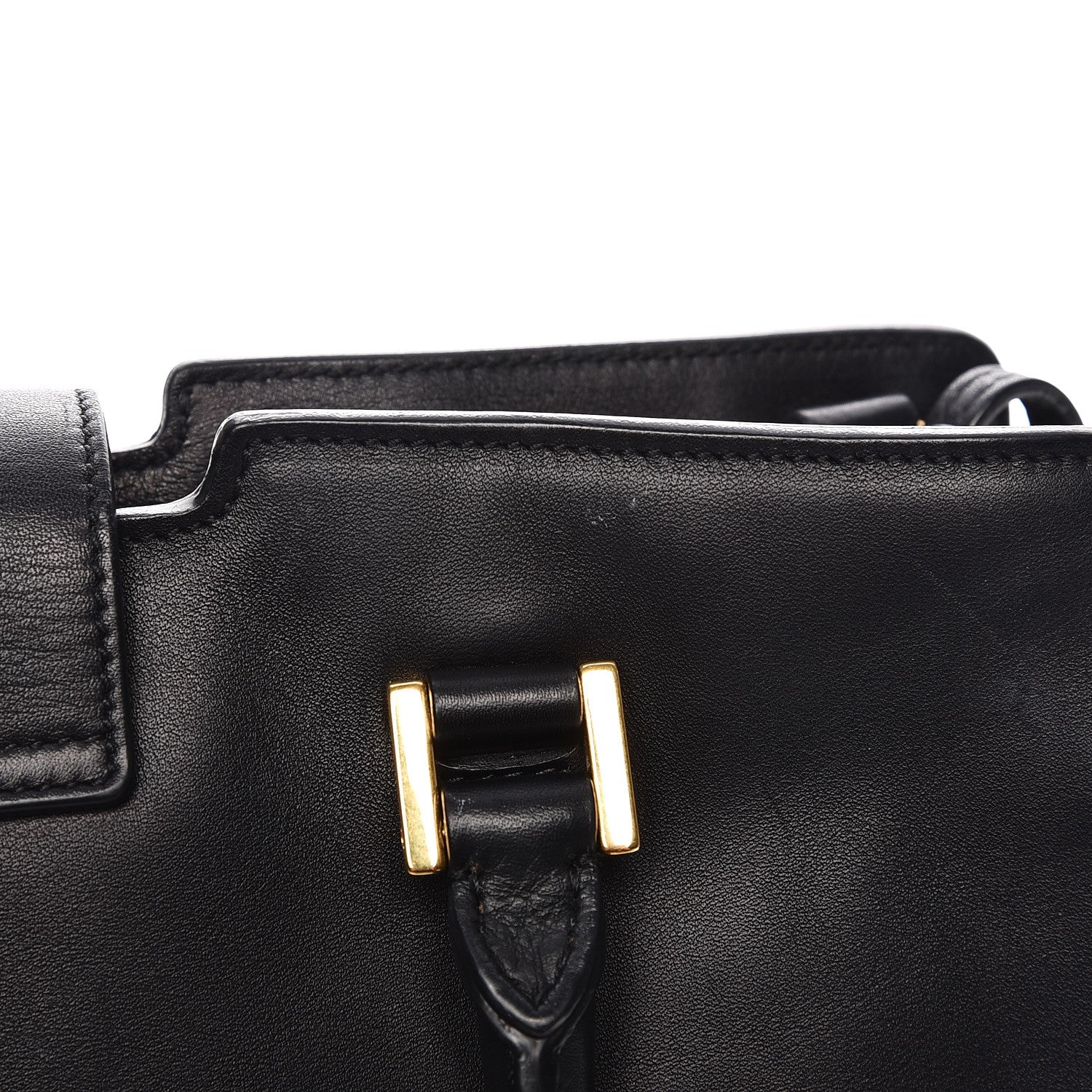 Saint Laurent Calfskin Monogram Baby Downtown Cabas Black 16 of 17