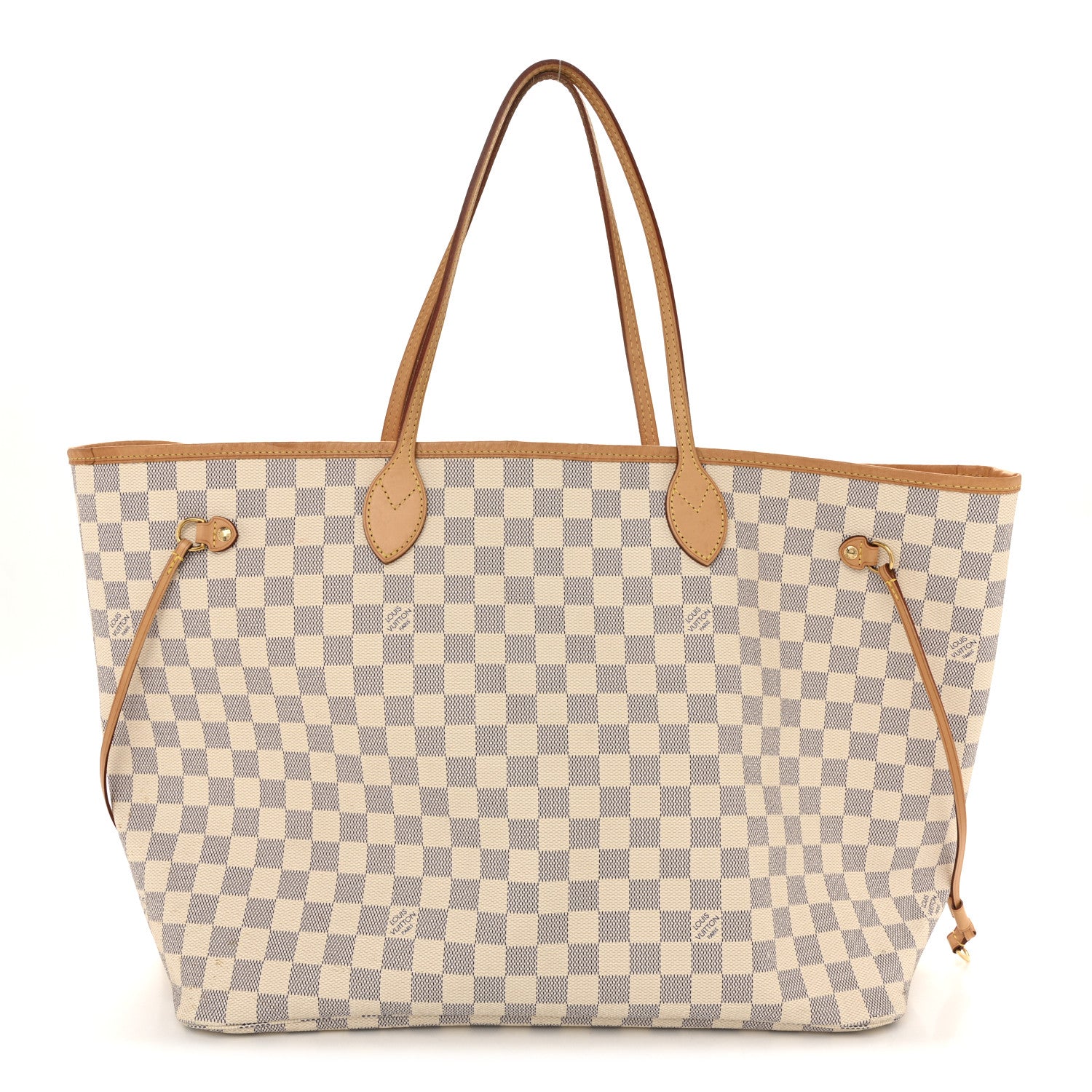 Louis Vuitton Damier Azur Neo Neverfull GM Rose Ballerine 1 of 14