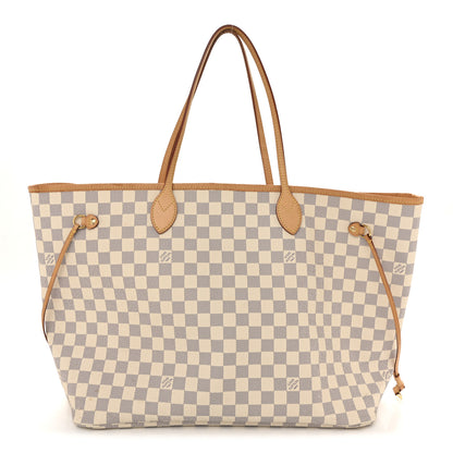 Louis Vuitton Damier Azur Neo Neverfull GM Rose Ballerine 1 of 14