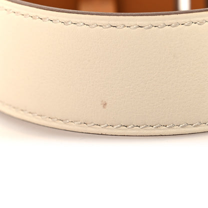 Hermes Swift Collier de Chien CDC 24 Bracelet T2 Nata 6 of 8