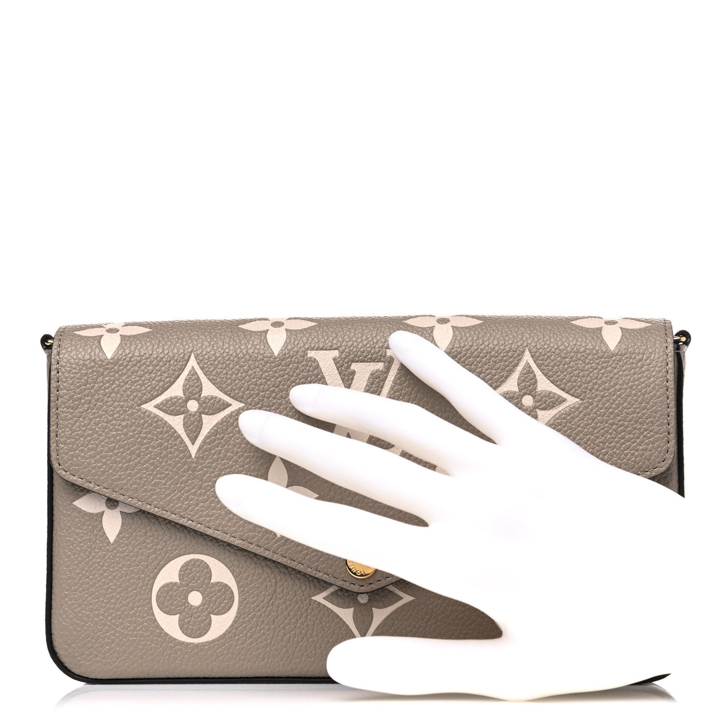 Empreinte Monogram Giant Felicie Pochette Tourterelle Creme