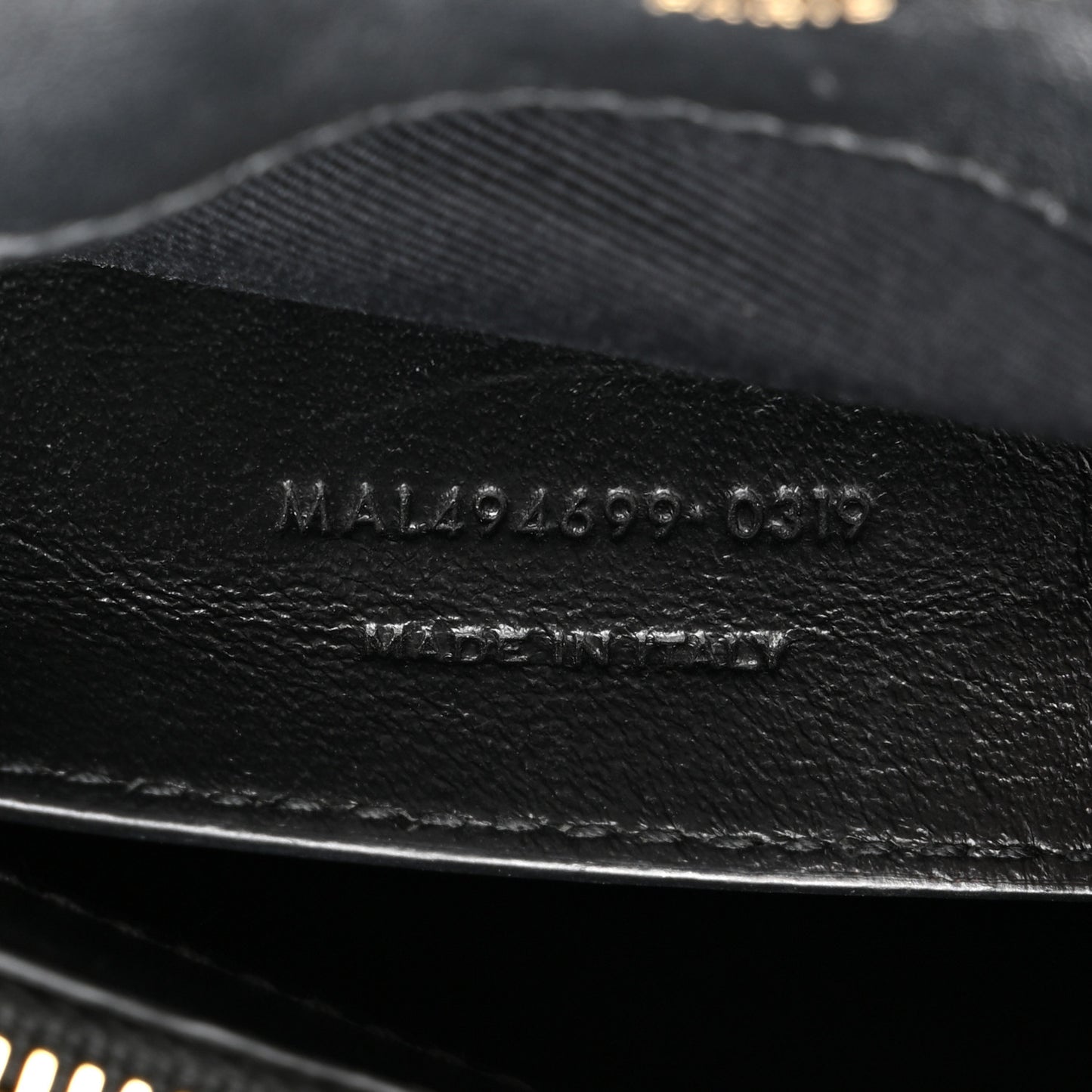 Calfskin Y Quilted Monogram Small Loulou Chain Satchel Black Black