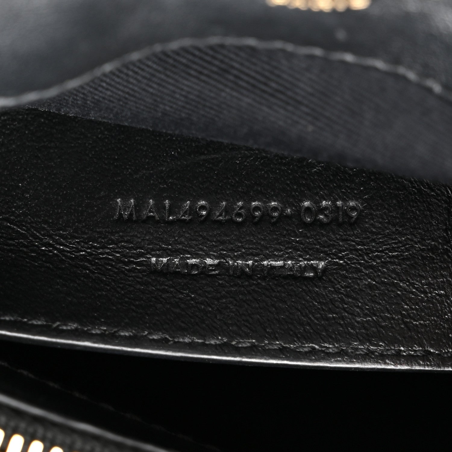 Saint Laurent Calfskin Y Quilted Monogram Small Loulou Chain Satchel Black Black 8 of 14