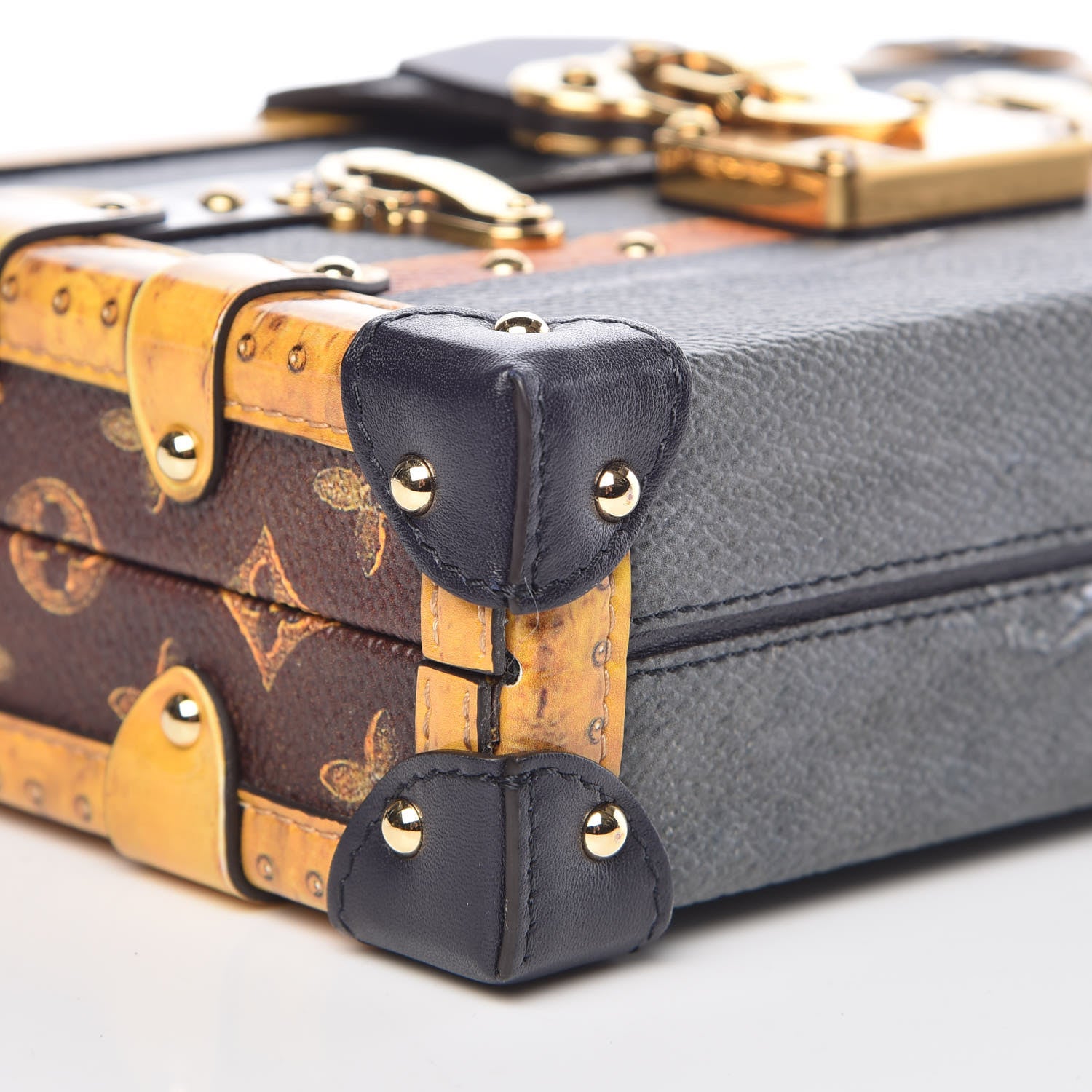 Louis Vuitton Calfskin Transformed Monogram Petite Malle 8 of 10