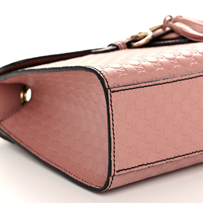 Gucci Microguccissima Medium Emily Chain Shoulder Bag Soft Pink 10 of 11