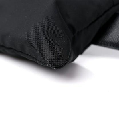 Prada Tessuto Nylon Saffiano Belt Bag 100 40 Black 10 of 11