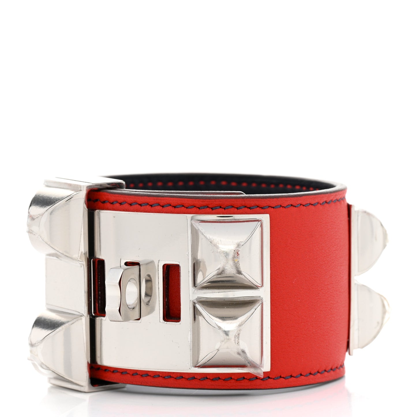Swift Collier de Chien CDC Bracelet Rouge Vif Bleu Indigo