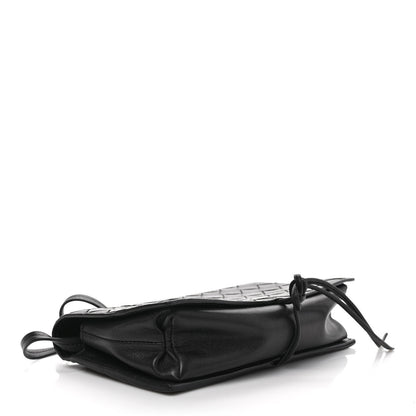 Bottega Veneta Nappa Intrecciato Knot Flap Crossbody Black 4 of 8