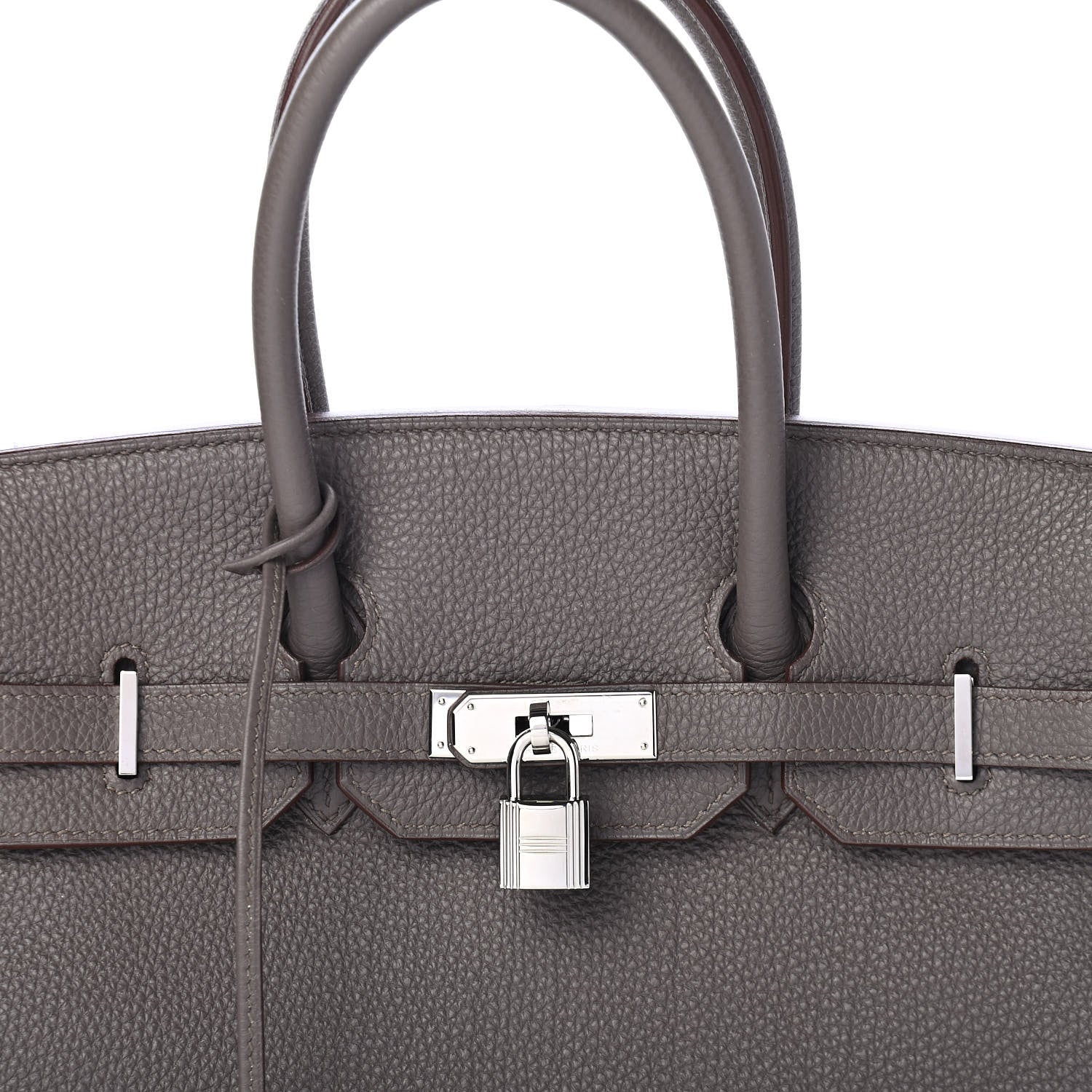 Hermes Togo Birkin 35 Etain 9 of 12