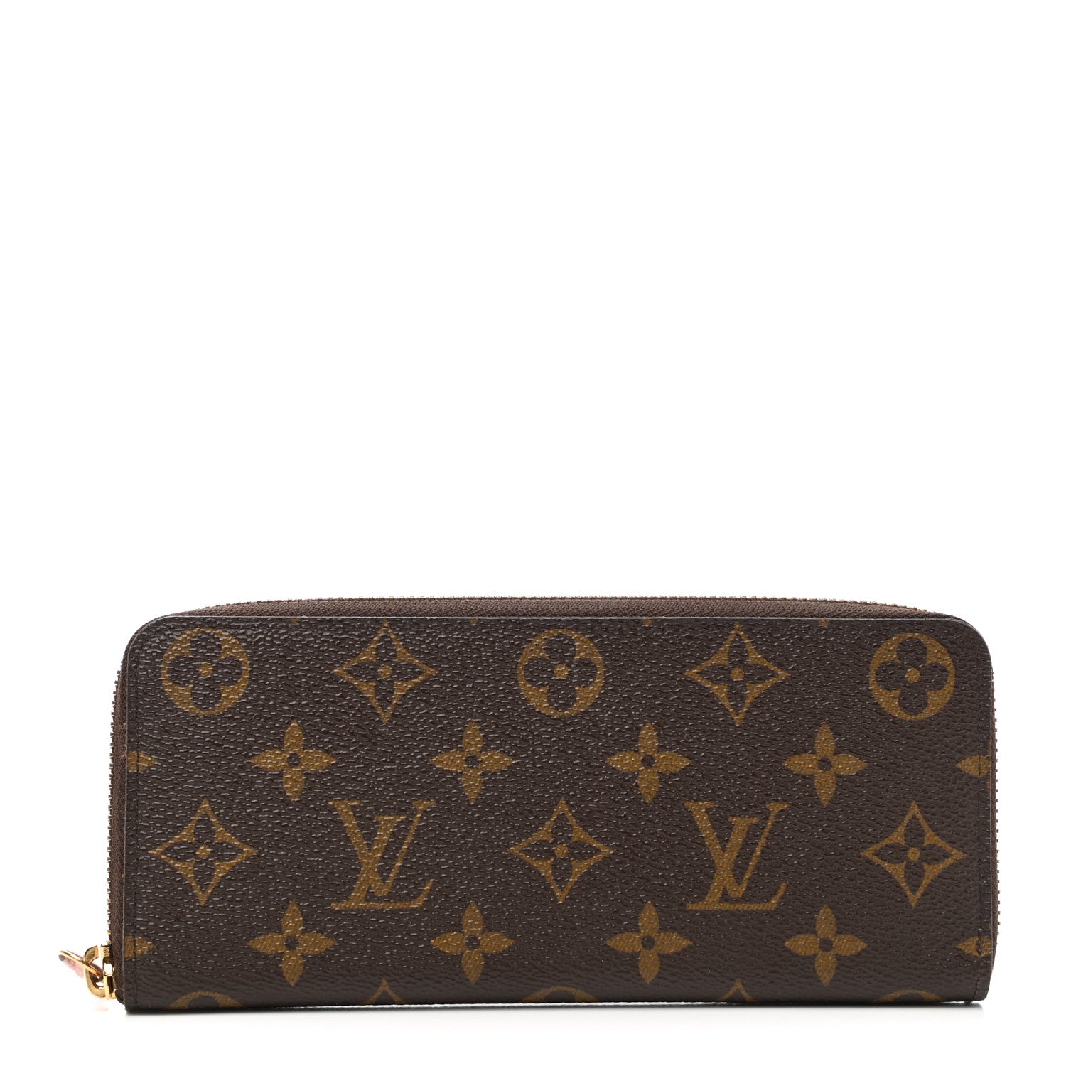 Louis Vuitton Monogram Clemence Wallet Rose Ballerine 1 of 7